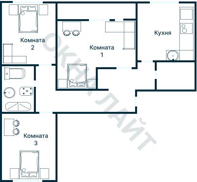 Планировка 1297