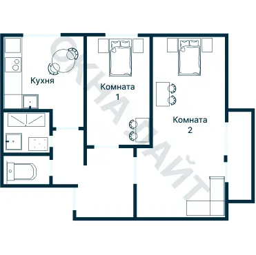 Планировка 1316