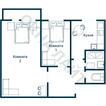 Планировка 1323