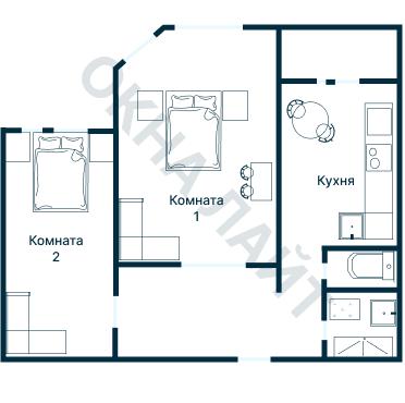 Планировка 1334