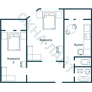 Планировка 1335