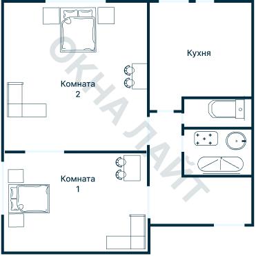 Планировка 1205