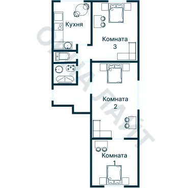 Планировка 1210