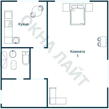 Планировка 1220