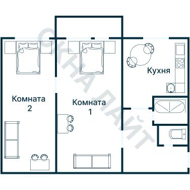 Планировка 1235