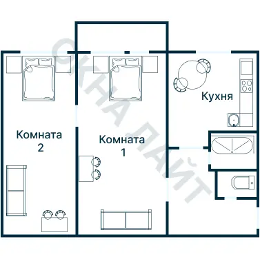 Планировка 1235