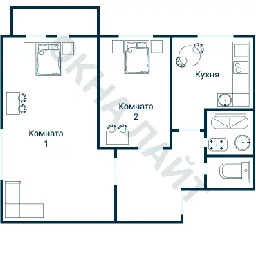 Планировка 1245