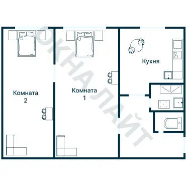 Планировка 1254