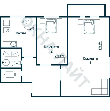 Планировка 1257