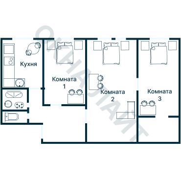 Планировка 1261