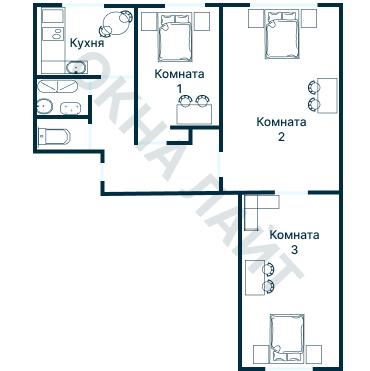 Планировка 1264