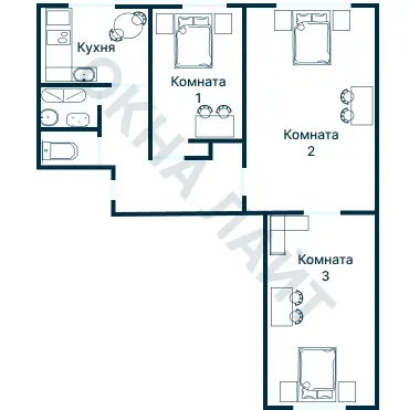 Планировка 1264