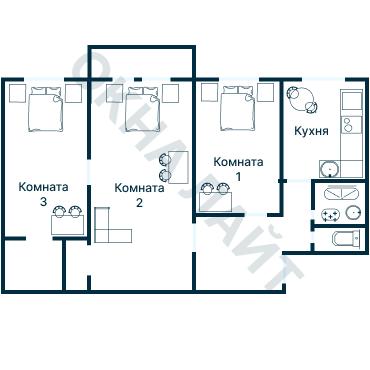 Планировка 1265