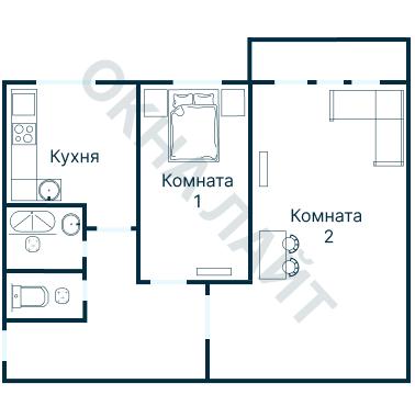 Планировка 1454