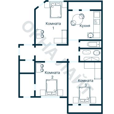 Планировка 1457