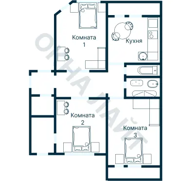 Планировка 1457