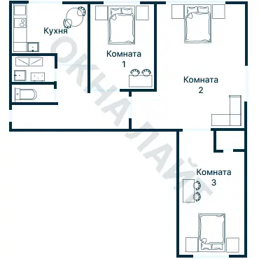 Планировка 1475