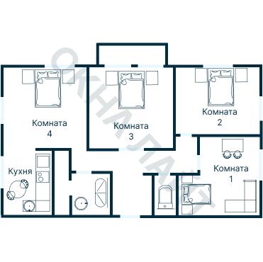 Планировка 1367