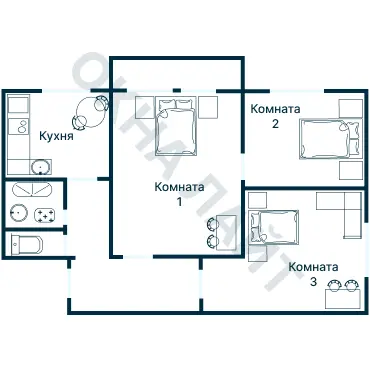 Планировка 1391