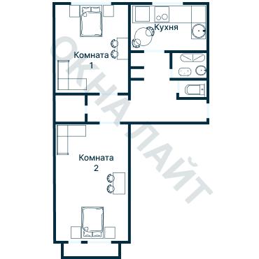 Планировка 1413