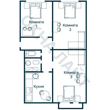 Планировка 1417