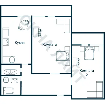 Планировка 2498