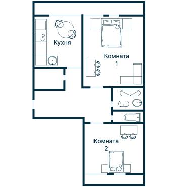 Планировка 2515