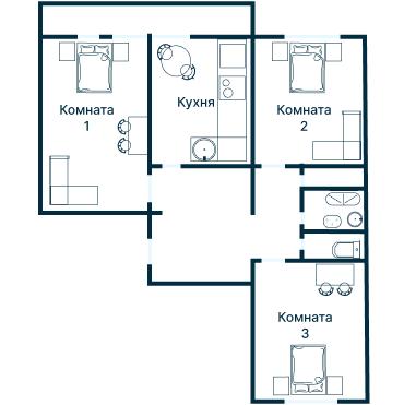 Планировка 2524