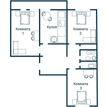Планировка 2524