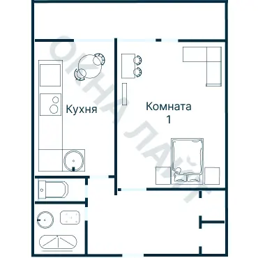 Планировка 2536