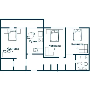 Планировка 2541