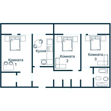 Планировка 2545