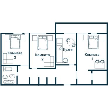 Планировка 2550