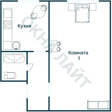 Планировка 1512