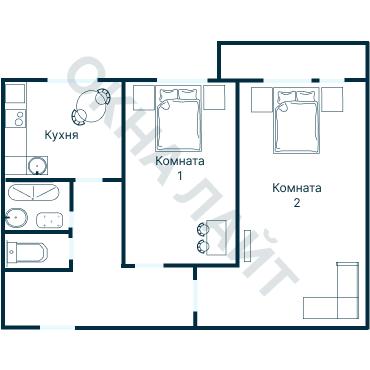 Планировка 1515