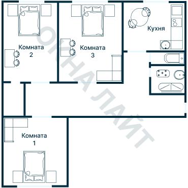 Планировка 1524