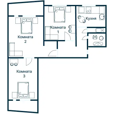 Планировка 1533
