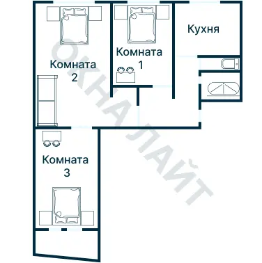 Планировка 1536