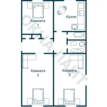 Планировка 1648