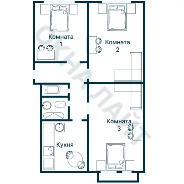 Планировка 1656