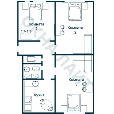 Планировка 1660