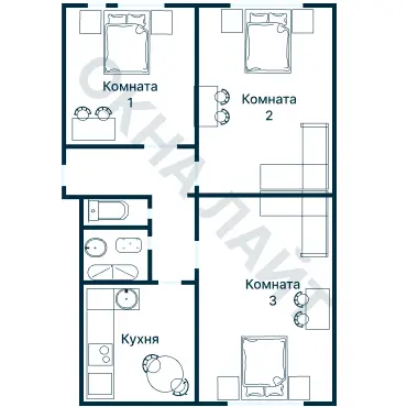 Планировка 1669