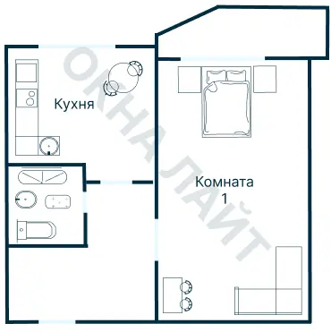 Планировка 1676