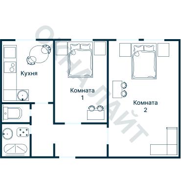 Планировка 1719