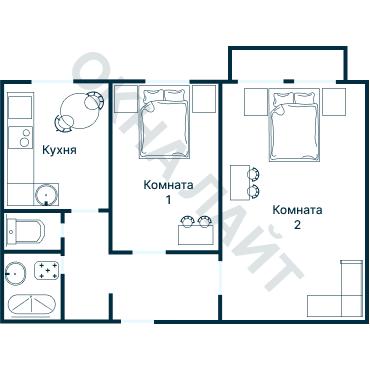 Планировка 1724