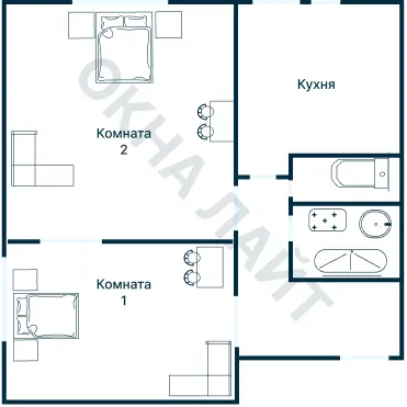 Планировка 1708