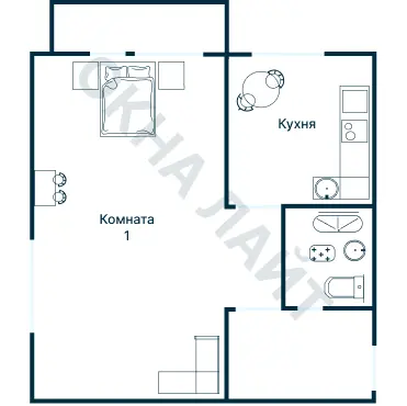 Планировка 1710