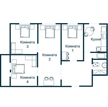 Планировка 1741