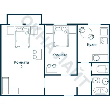 Планировка 1748