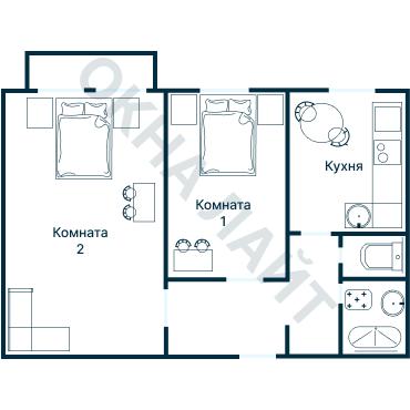 Планировка 1757